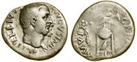 denar 69, Rzym, Aw: Głowa cesarza w w wieńcu lau