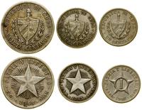 Kuba, zestaw 3 monet
