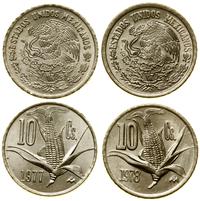 Meksyk, zestaw 2 x 10 centavo