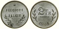 Belgia, 2 franki, 1944