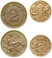 Estonia, zestaw 2 monet