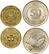 Singapur, zestaw 2 monet
