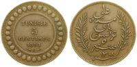 5 centymów 1891 A, Paryż, brąz, patyna, KM 221
