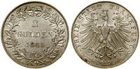 2 guldeny 1848, Frankfurt, drobne zacięcie przy 