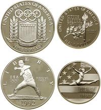 zestaw 2 monet 1992, San Francisco, w skład zest