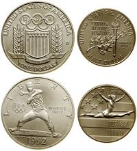 zestaw 2 monet 1992, w skład zestawu wchodzi 1 d