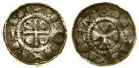 denar krzyżowy XI w., Aw: Krzyż grecki, w kątach