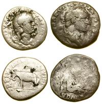 zestaw 2 x denar, Wespazjan (69–79), denar, 70, 