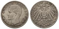 2 marki 1907 / D, Monachium, patyna, J. 45