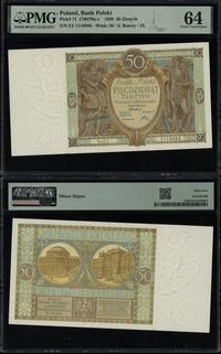 50 złotych 1.09.1929, seria EZ, numercja 1118888