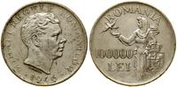 100.000 lei 1946, Bukareszt, srebro próby 700, o