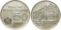 50 forintów 1974 BP, Budapeszt, 50 lat Banku Nar