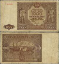 1.000 złotych 15.01.1946, seria U, numeracja 983