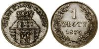 1 złoty 1835, Warszawa, bardzo ładne, Bitkin 1, 