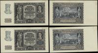 zestaw 4 banknotów 1940–1941, w zestawie: 2 x 20