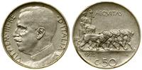 Włochy, 50 centesimi, 1925 R