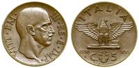 Włochy, 5 centesimi, 1938 R