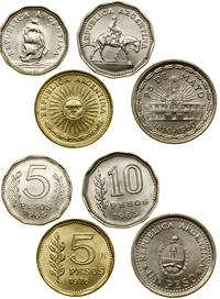 Argentyna, zestaw 4 monet