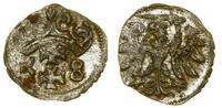 denar 1558, Gdańsk, miejscowy, rdzawy nalot, CNG