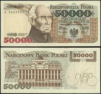 50.000 złotych 16.11.1993, seria E, numeracja 36