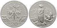 20 złotych 2006, Świstak, moneta w okrągłym kaps