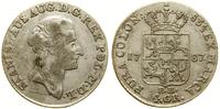 Polska, złotówka (4 grosze), 1787 EB