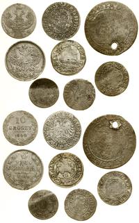 zestaw 8 monet, grosz litewski 1625 (Zygmunt III