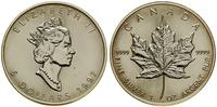 5 dolarów 1997, Ottawa, Liść klonu, srebro próby