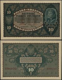 10 marek polskich 23.08.1919, seria II-CQ, numer