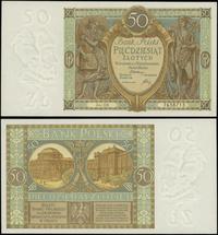 50 złotych 1.09.1929, seria DX. , numeracja 7658