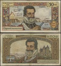 50 nowych franków 5.11.1959, typ Henri IV, seria