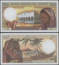 500 franków 1994, seria C.04 / 79611, numeracja 