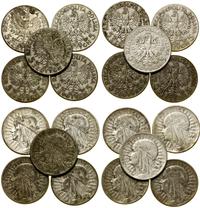 zestaw 13 monet, w skład zestawu wchodzi 5 złoty