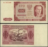 100 złotych 1.07.1948, seria DZ, numeracja 70778