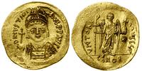 solidus 545–565, Konstantynopol,  Aw: Popiersie 