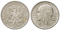 2 złote 1932, Głowa kobiety, na awersie minimaln