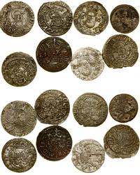 zestaw 8 monet, dwudenar 1620 (Wilno), szeląg 15