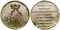 Polska, Imieniny księcia Kazimierza Poniatowskiego – kopia galwaniczna medalu z roku, 1767