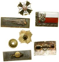 Polska, zestaw 3 odznak