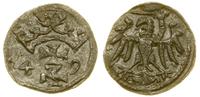 denar 1549, Gdańsk, ładny blask pod patyną, CNG 