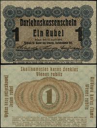 1 rubel 17.04.1916, Poznań, bez oznaczenia serii