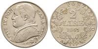 2 liry 1867 / R, Rzym