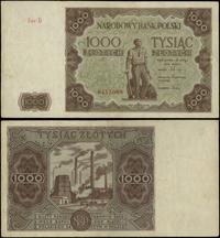 1.000 złotych 15.07.1947, seria D, numeracja 844