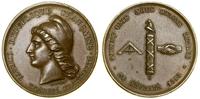 medal pamiątkowy 1848, Aw: Głowa w lewo, niżej s