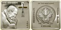 5 dolarów 2004, Jan Paweł II, srebro próby 925, 