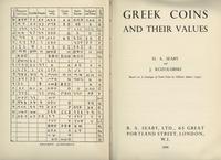 wydawnictwa zagraniczne, Seaby H. A., Kozolubski J. – Greek Coins and their Values, London 1959, br..