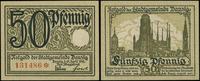 50 fenigów 15.04.1919, druk zielony, znak wodny 
