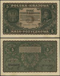 5 marek polskich 23.08.1919, seria II-CN, numera