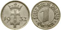 1 gulden 1932, Berlin, herb Gdańska, AKS 15, Jae