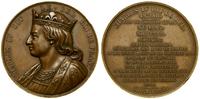 Francja, medal z serii władcy Francji – Karol IV Piękny, XIX w.